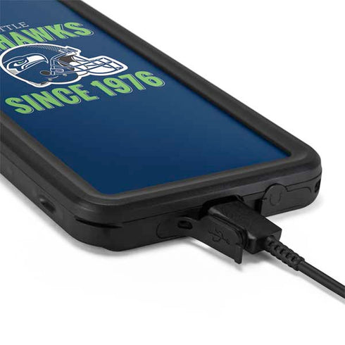 NFL Seattle Seahawks Helmet Galaxy S20 Waterproof Case