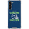 NFL Seattle Seahawks Helmet Galaxy S24 FE Clear Case