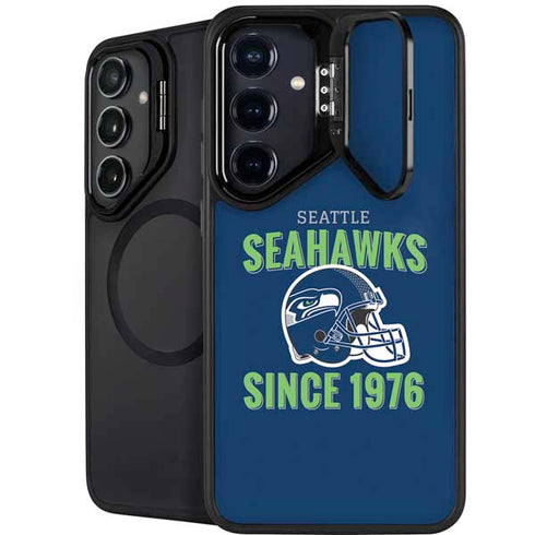 NFL Seattle Seahawks Helmet Galaxy S25 Kickstand Case