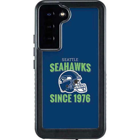 NFL Seattle Seahawks Helmet Galaxy S24 Plus Waterproof Case