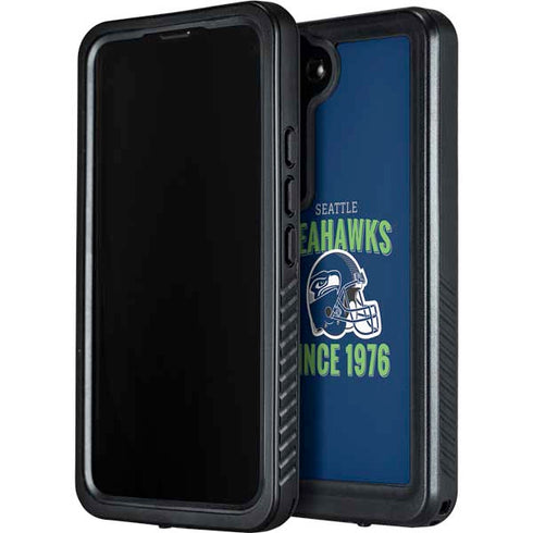 NFL Seattle Seahawks Helmet Galaxy S24 Plus Waterproof Case