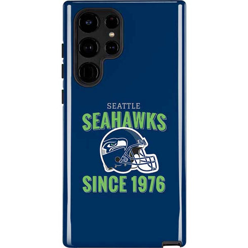 NFL Seattle Seahawks Helmet Galaxy Cases