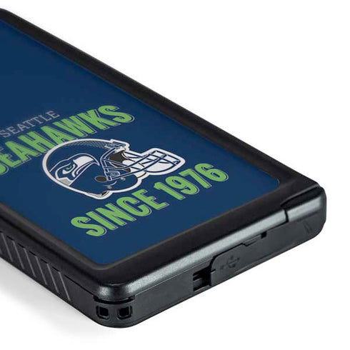 NFL Seattle Seahawks Helmet Galaxy S24 Ultra Waterproof Case