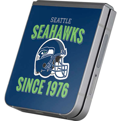 NFL Seattle Seahawks Helmet Galaxy Z Flip6 Skin