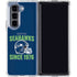 NFL Seattle Seahawks Helmet Galaxy Z Fold5 5G Clear Case