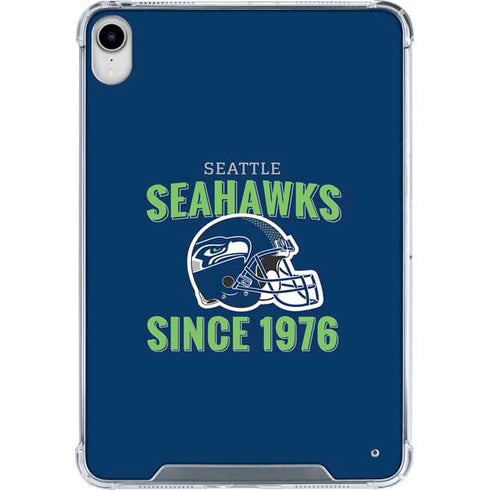 NFL Seattle Seahawks Helmet iPad 11th Gen (2025) Clear Case