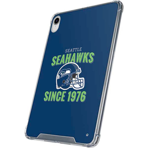 NFL Seattle Seahawks Helmet iPad 11th Gen (2025) Clear Case