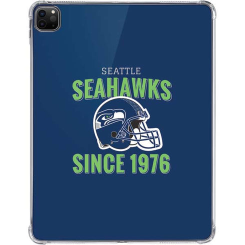 NFL Seattle Seahawks Helmet iPad Pro 11in (2024) Clear Case