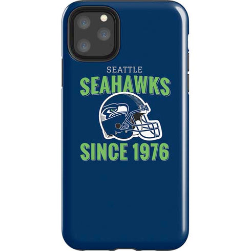 NFL Seattle Seahawks Helmet iPhone 11 Pro Max Impact Case