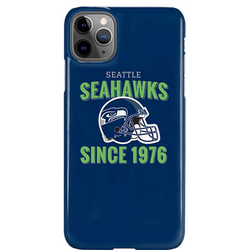 NFL Seattle Seahawks Helmet iPhone 11 Pro Max Lite Case