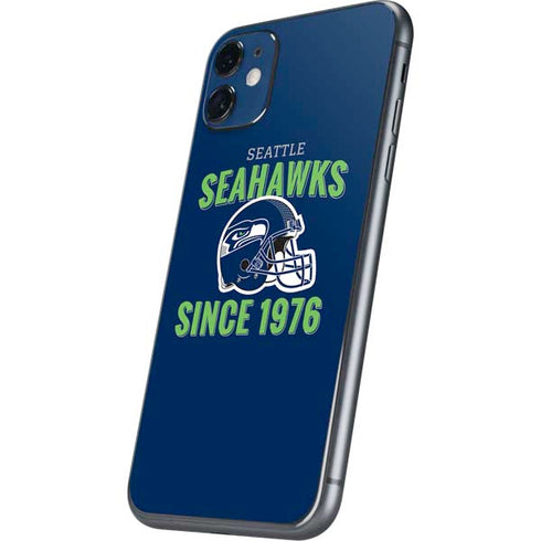 NFL Seattle Seahawks Helmet iPhone 11 Skin