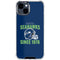 NFL Seattle Seahawks Helmet iPhone 15 Clear Case