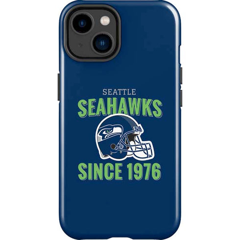 NFL Seattle Seahawks Helmet iPhone 15 Impact Case