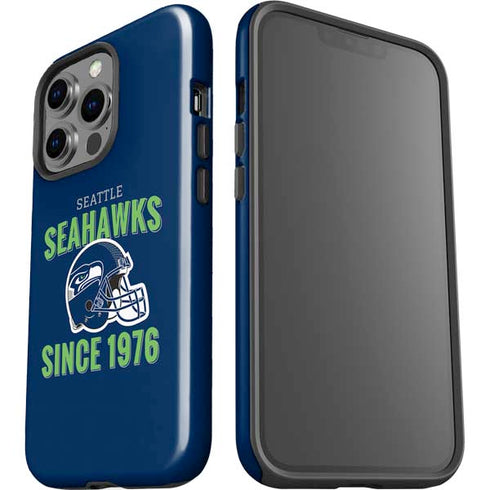 NFL Seattle Seahawks Helmet iPhone 15 Pro Impact Case