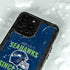 NFL Seattle Seahawks Helmet iPhone 15 Pro Waterproof Case