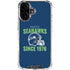 NFL Seattle Seahawks Helmet iPhone 16 Plus Clear Case
