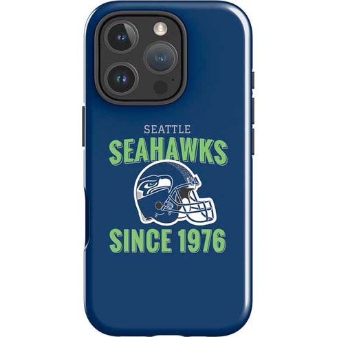 NFL Seattle Seahawks Helmet iPhone 16 Pro Impact Case