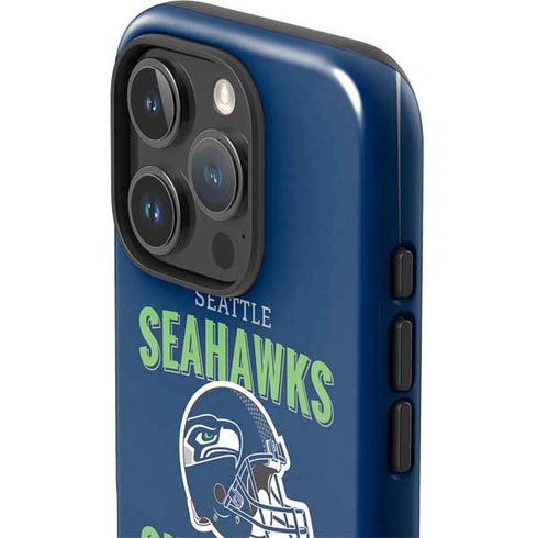 NFL Seattle Seahawks Helmet iPhone 16 Pro Impact Case