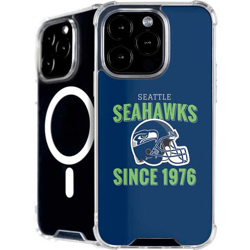 NFL Seattle Seahawks Helmet iPhone 16 Pro MagSafe Case