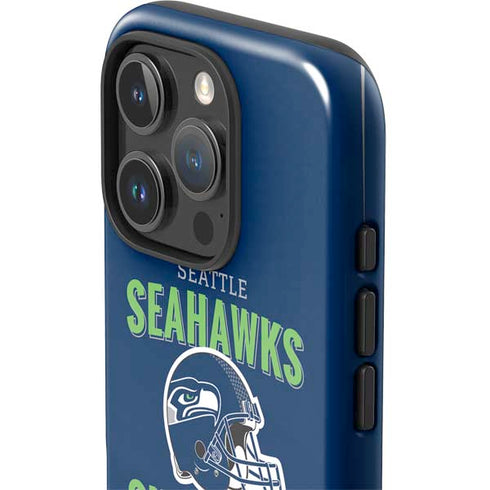 NFL Seattle Seahawks Helmet iPhone 16 Pro Max Impact Case