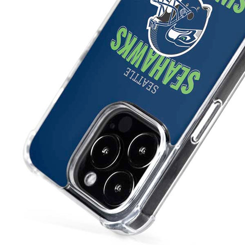 NFL Seattle Seahawks Helmet iPhone 16 Pro Max MagSafe Case
