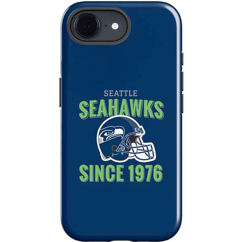NFL Seattle Seahawks Helmet iPhone 16e Impact Case