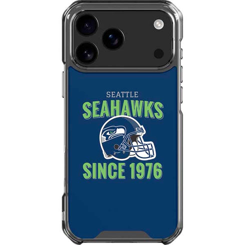 NFL Seattle Seahawks Helmet iPhone 18 Pro Max Clear Case