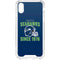 NFL Seattle Seahawks Helmet iPhone XS Clear Case