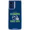 NFL Seattle Seahawks Helmet Moto G Play 4G (2024) Clear Case