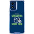NFL Seattle Seahawks Helmet Moto G Play 4G (2024) Clear Case