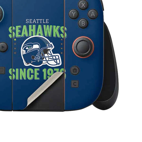 NFL Seattle Seahawks Helmet Nintendo Switch 2 (2025) Joy-Con Controller Skin