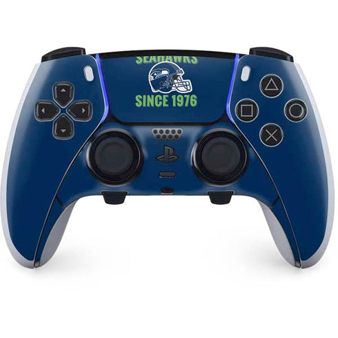 NFL Seattle Seahawks Helmet PS5 DualSense Edge Pro Controller Skin