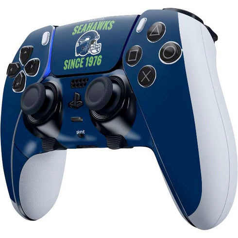 NFL Seattle Seahawks Helmet PS5 DualSense Edge Pro Controller Skin