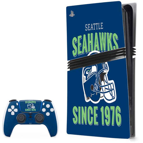 NFL Seattle Seahawks Helmet PS5 Pro Bundle Skin