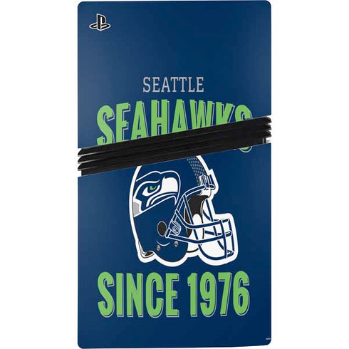 NFL Seattle Seahawks Helmet PS5 Pro Console Skin