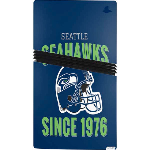 NFL Seattle Seahawks Helmet PS5 Pro Console Skin