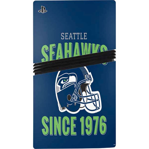 NFL Seattle Seahawks Helmet PS5 Pro Disk Bundle Skin