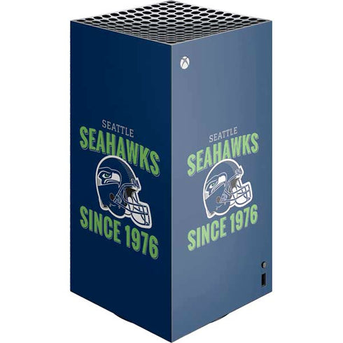 NFL Seattle Seahawks Helmet XBox Series X Digital Edition Console Skin