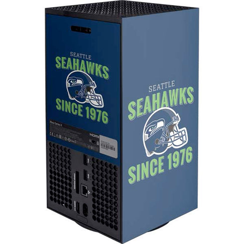 NFL Seattle Seahawks Helmet XBox Series X Digital Edition Console Skin