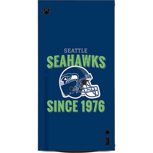 NFL Seattle Seahawks Helmet XBox Series X Digital Edition Console Skin