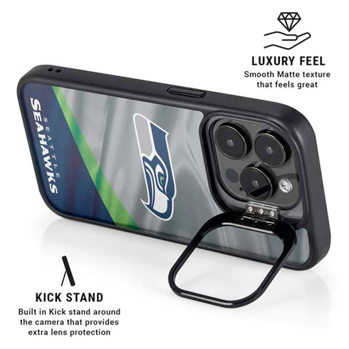 NFL Seattle Seahawks iPhone 13 Pro Max Kickstand Case