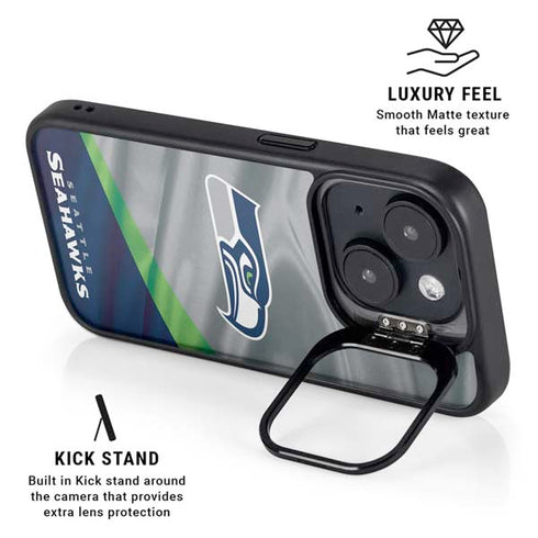 NFL Seattle Seahawks iPhone 15 Kickstand Case