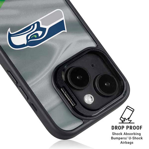 NFL Seattle Seahawks iPhone 15 Kickstand Case