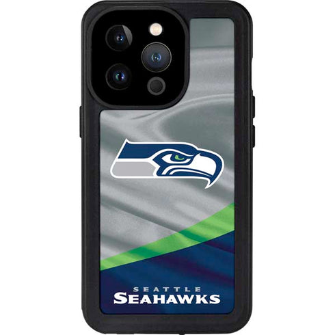 NFL Seattle Seahawks iPhone 15 Pro Waterproof Case