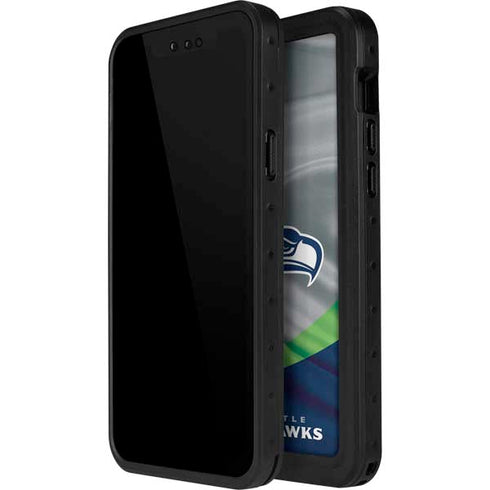 NFL Seattle Seahawks iPhone 15 Pro Waterproof Case