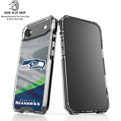 NFL Seattle Seahawks iPhone 17 Air Clear Case