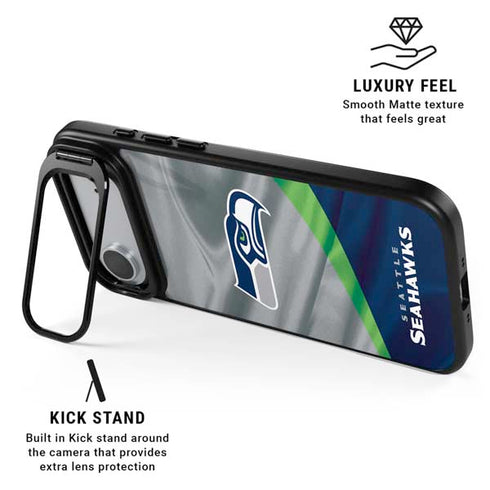 NFL Seattle Seahawks iPhone 17 Air Kickstand Case