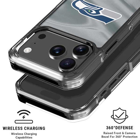 NFL Seattle Seahawks iPhone 18 Pro Clear Case