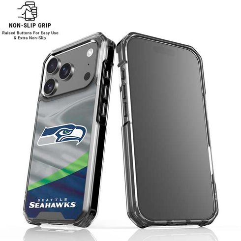 NFL Seattle Seahawks iPhone 18 Pro Clear Case