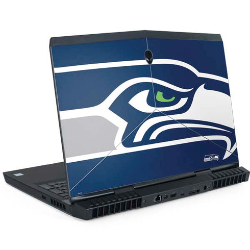 NFL Seattle Seahawks Large Logo Dell Alienware Skin